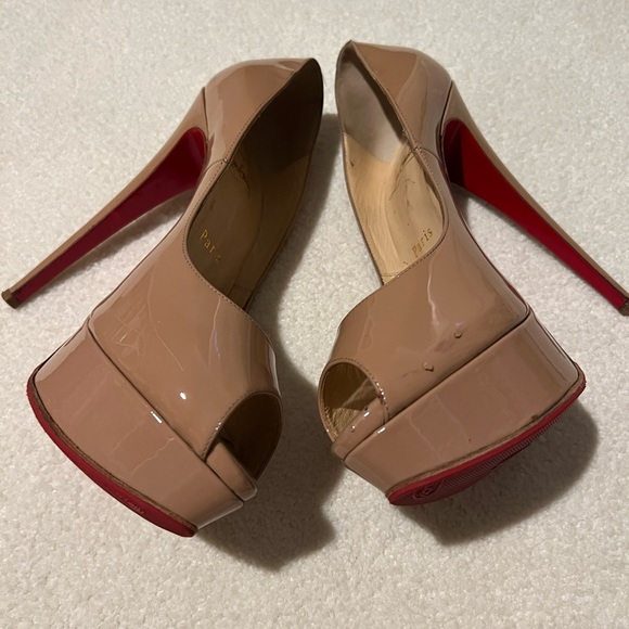 Christian Louboutin lady peep toe 150 mm - Picture 5 of 7